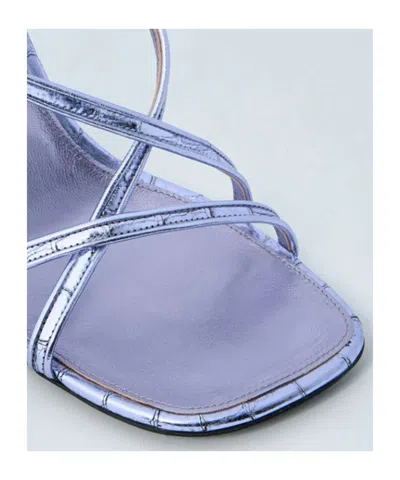 Dries Van Noten Slingback Heels In Purple