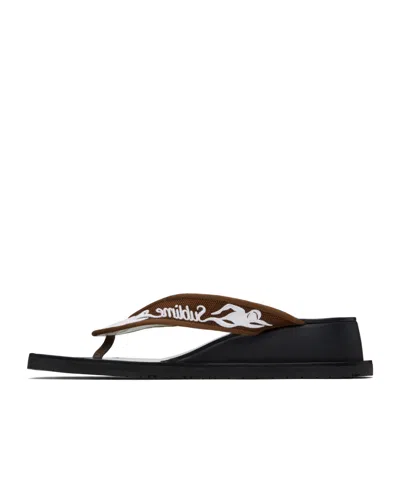Tory Burch Sublime Wedge Flip-flops In Multi