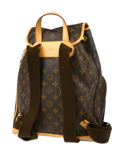 Pre-owned Louis Vuitton 2007 Monogram Sac A Dos Bosphore Backpack In Brown