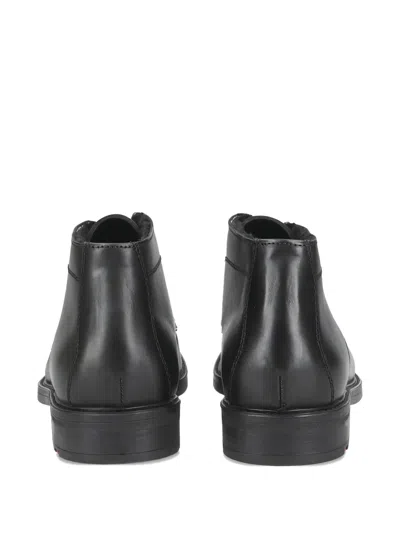 DELAWARE 系带皮靴