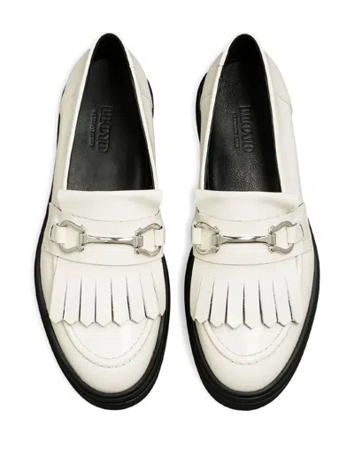 Lloyd Fringed Leather Loafers