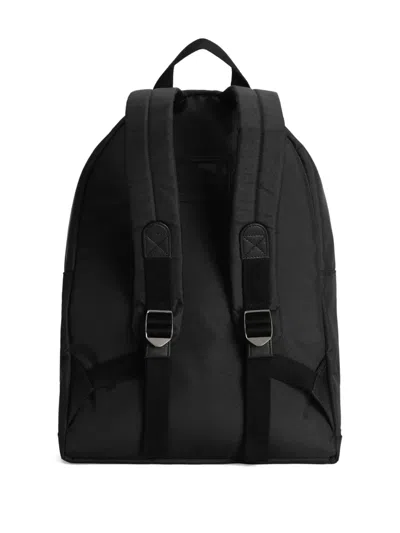 Dolce & Gabbana Logo-embossed Backpack In Black