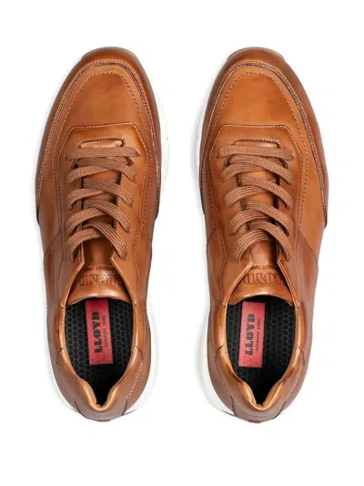 AMSTERDAM 皮质系带运动鞋