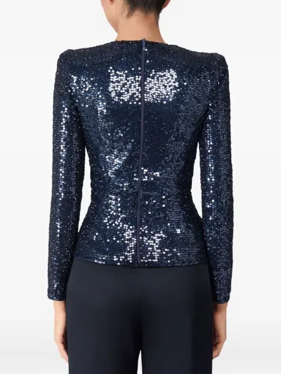 Jenny Packham Misty Blouse In Blue