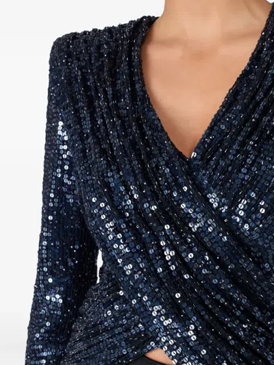 Jenny Packham Misty Blouse In Blue