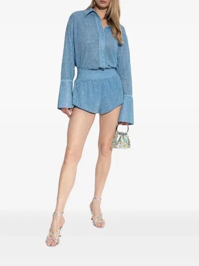 Oseree Sparkling Shorts In Blue