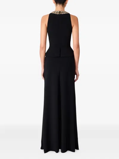 Jenny Packham Sulphice Maxi Dress In Black