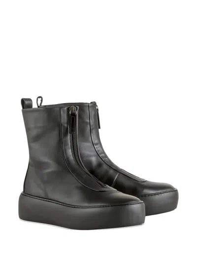 Hogl Dylan Platform Zip-up Ankle Boots