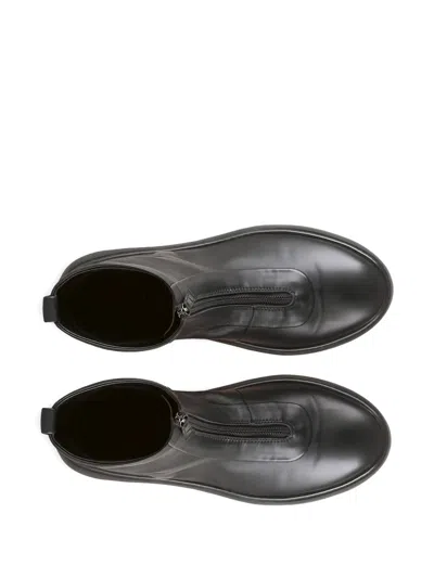 Hogl Dylan Platform Zip-up Ankle Boots