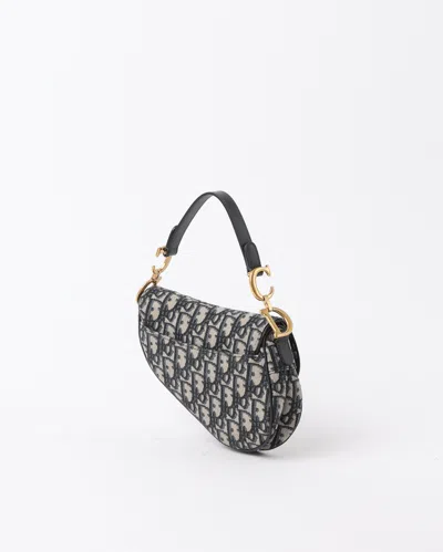 Dior Christian  Oblique Mini Saddle Bag