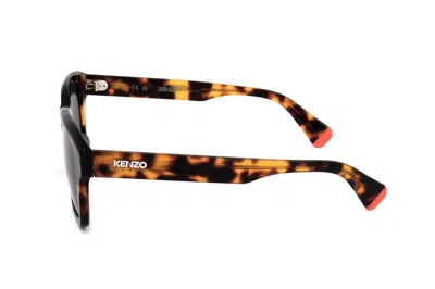 Kenzo Full Frame Sunglasses In Brown
