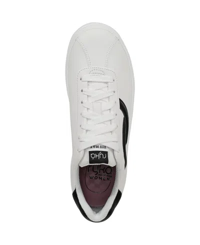 Ryka Viv Max Platform Sneaker In White