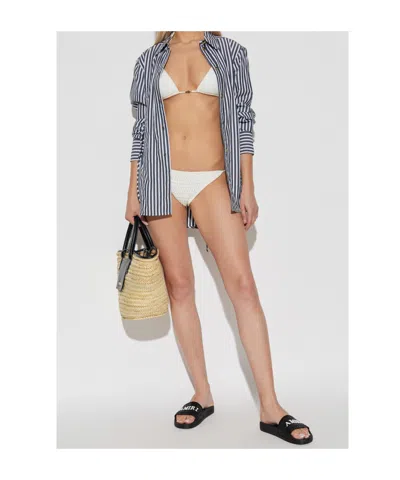 Amiri Crochet Triangle Bikini