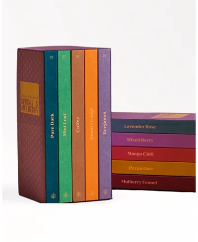 Spring & Mulberry Complete Collection 10-pack Date-sweetened Dark Chocolate Bar Gift Set