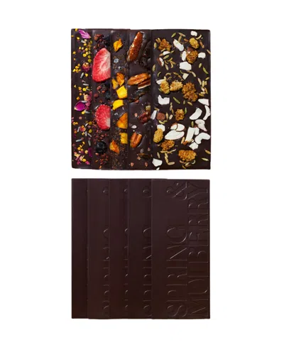 Spring & Mulberry Complete Collection 10-pack Date-sweetened Dark Chocolate Bar Gift Set