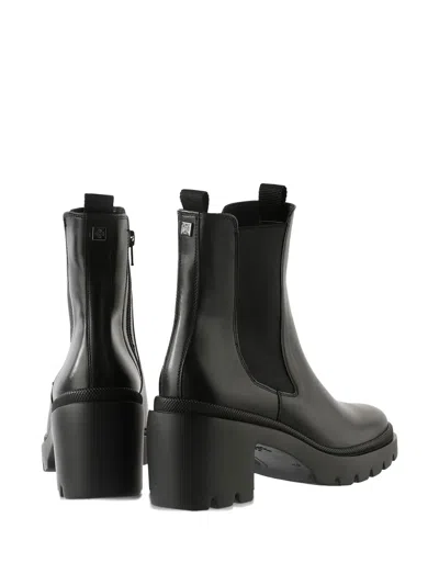 THEA 粗跟切尔西靴