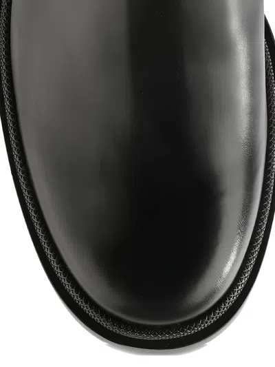 THEA 粗跟切尔西靴