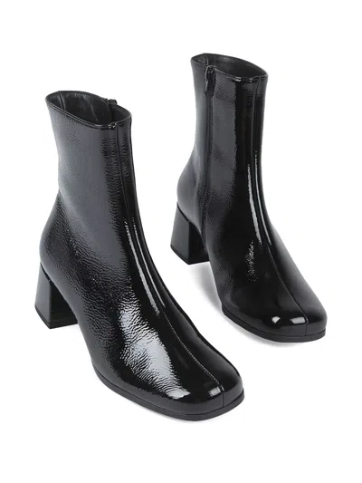 Hogl 50mm Lou Leather Ankle Boots