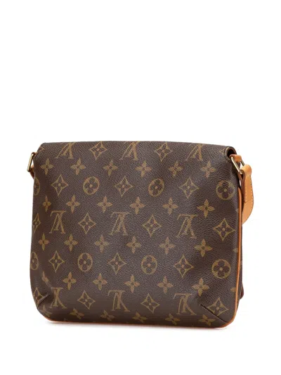 Pre-owned Louis Vuitton 2001 Monogram Musette Tango Short Strap Shoulder Bag
