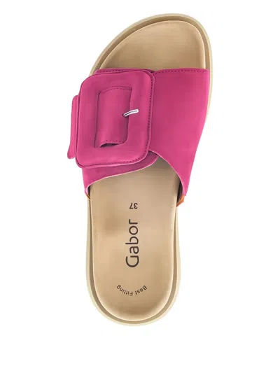 Gabor Adios Flat Sandals In Multi