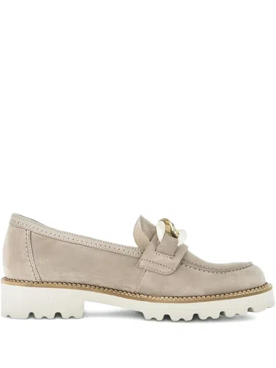 Gabor Chain-embellished Loafers In Multi