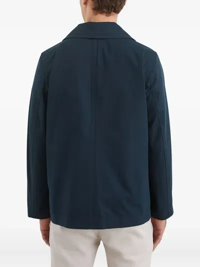 Marc O'polo Double-breasted Jacket In Blue