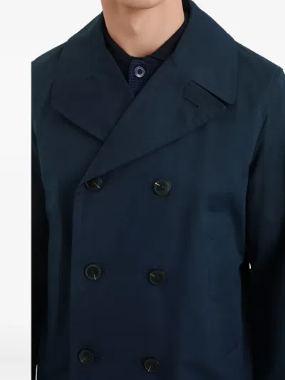Marc O'polo Double-breasted Jacket In Blue