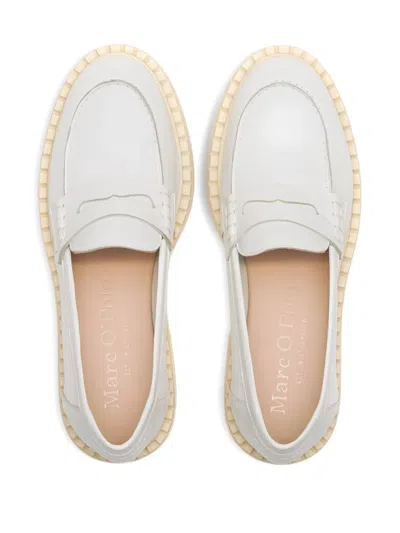Marc O'polo Block-heel Loafers In Multi