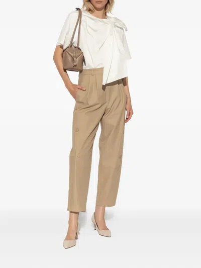 Jimmy Choo Romy Metallic Leather Pointed-toe Heels In Gray