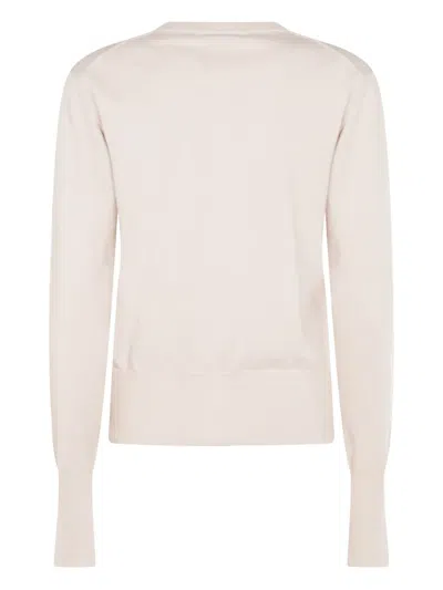 Vivienne Westwood Orb-embellished Virgin-wool Cardigan In Neutral