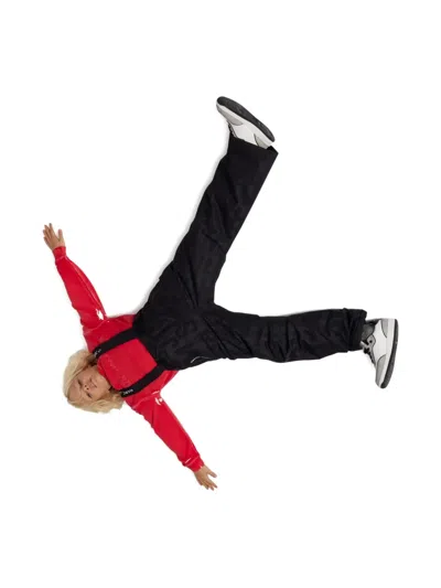 Marc Jacobs Kids Leather Logo Lace-up Trainers In Gray