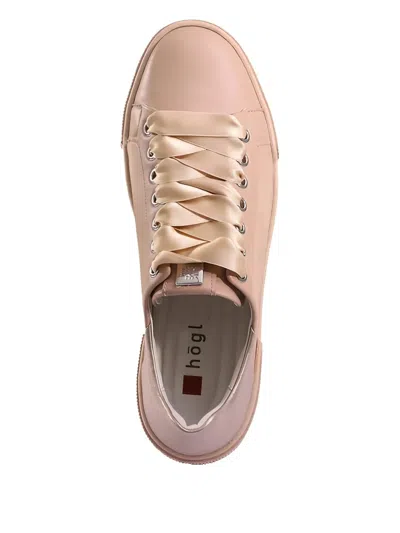 Hogl Blade Metallic-heel Platform Sneakers