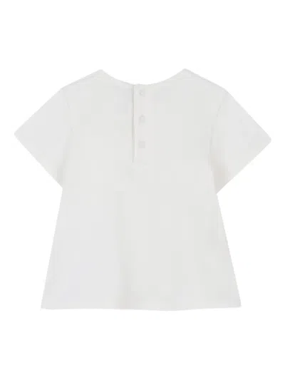 Chloé Embellished T-shirt In White