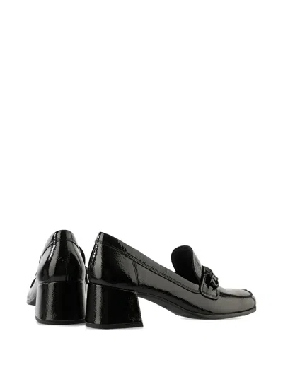 Hogl Helen Block-heel Patent Loafers