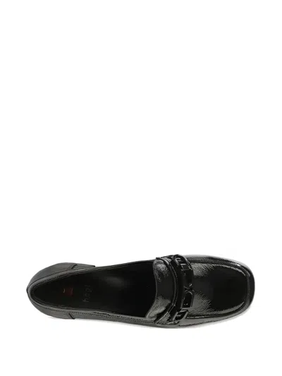 Hogl Helen Block-heel Patent Loafers
