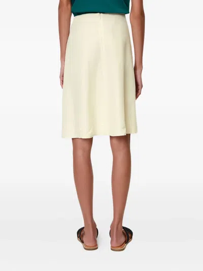 Marc O'polo A-line Midi Skirt In Neutral