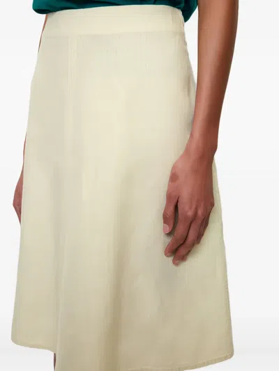 Marc O'polo A-line Midi Skirt In Neutral