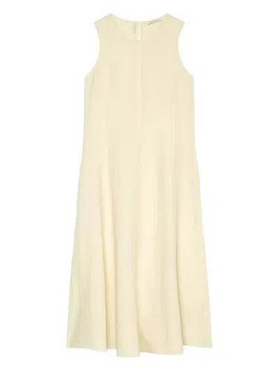 Marc O'polo Sleeveless Flared Dress In Neutral