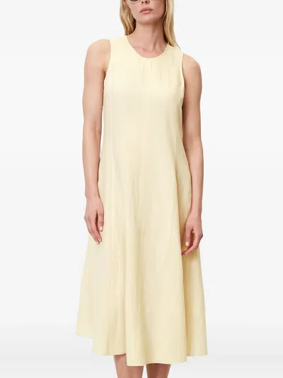Marc O'polo Sleeveless Flared Dress In Neutral