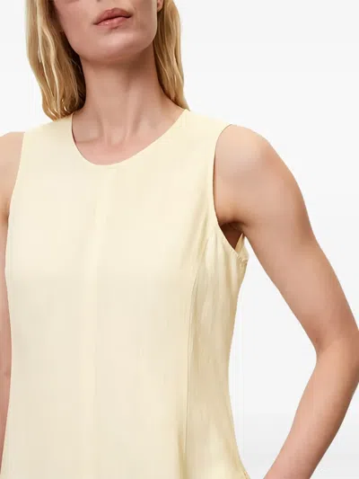 Marc O'polo Sleeveless Flared Dress In Neutral