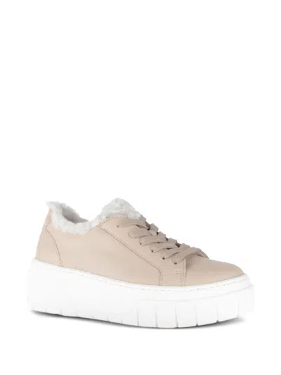 Gabor Platform Sneaker In Neutral