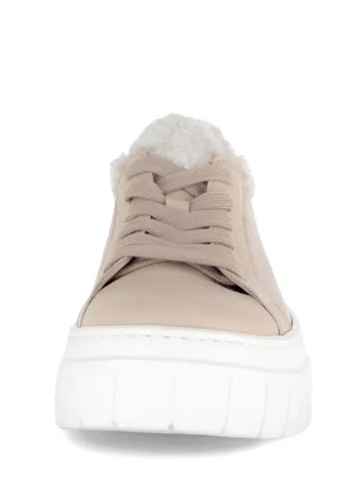 Gabor Platform Sneaker In Neutral