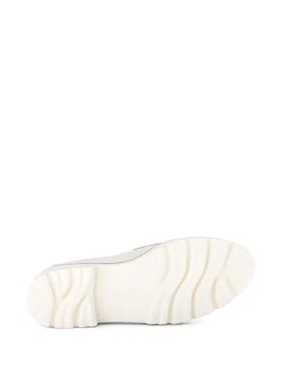 Gabor Chain-link Loafers In White