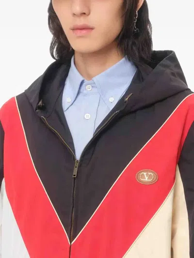 Valentino Garavani Corduroy Curved Brim Baseball Hat In Red