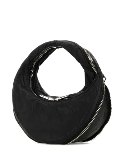Alexander Wang Twist Mini Bag Shoulder Bag In Black Leather