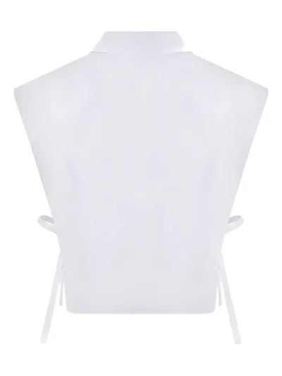 10 Corso Como Cropped Top In White
