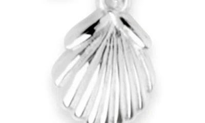 Sterling Forever Marjorie Seashell Pendant Pearl Necklace