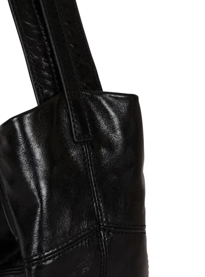 Balmain Rectangular Tote Bag Shoulder Strap In Black