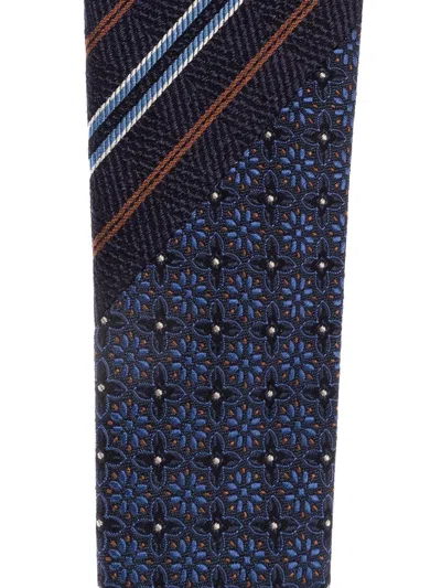 Etro Paisley-pattern Silk Tie In Multi