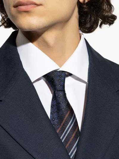 Etro Paisley-pattern Silk Tie In Multi